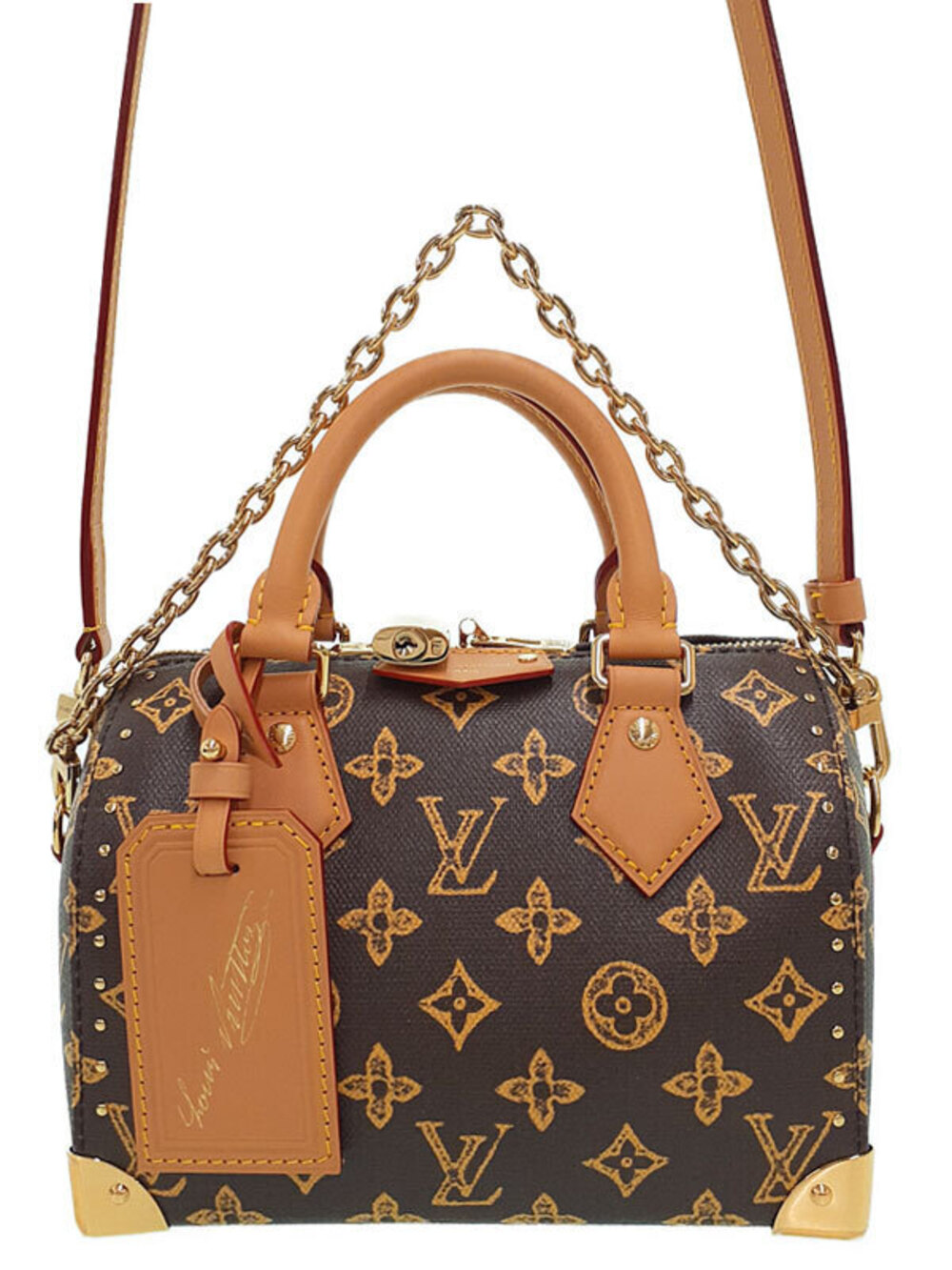 Louis Vuitton Monogram Speedy Trunk Bag